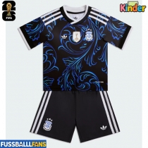 Argentinien Auswärts Trikotsatz Kinder WM 2026 Kurzarm (+ Kurze Hosen)